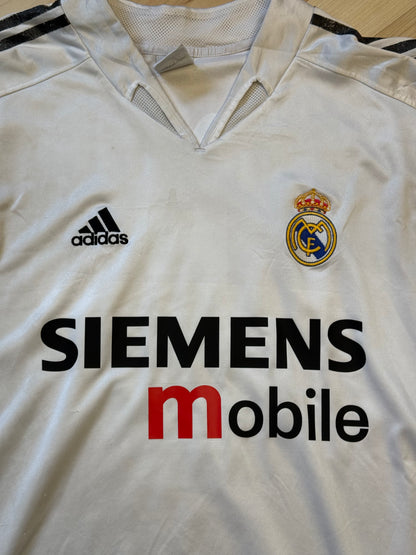 Real Madrid 2004/2005 Home Shirt (#5 Zidane) (XL)