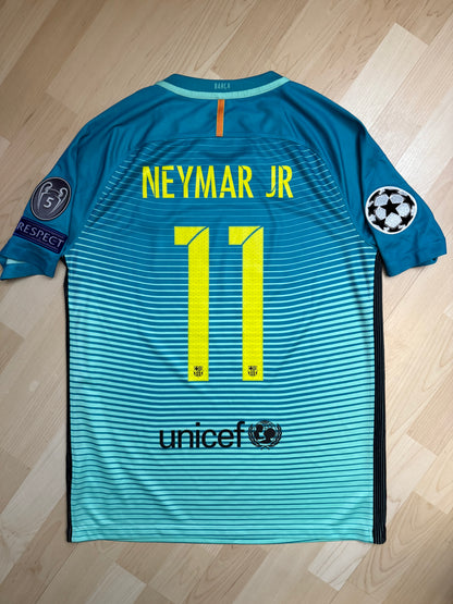 Barcelona 2016/2017 Third Shirt (#11 Neymar) (M)