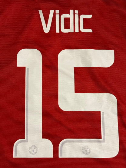 Manchester United 2013/2014 Home Shirt (#15 Vidic) (XXXL)