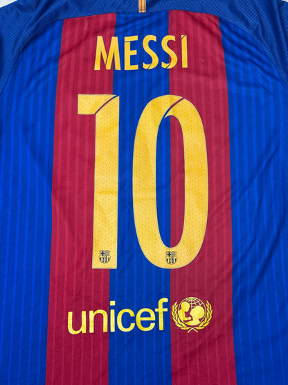 Barcelona 2015/2016 Home Shirt (#10 Messi) (M)