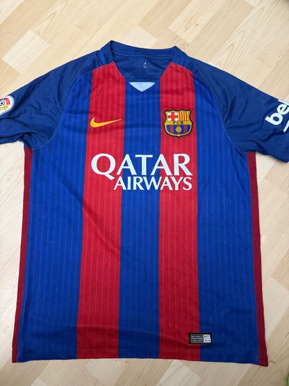 Barcelona 2015/2016 Home Shirt (#10 Messi) (M)