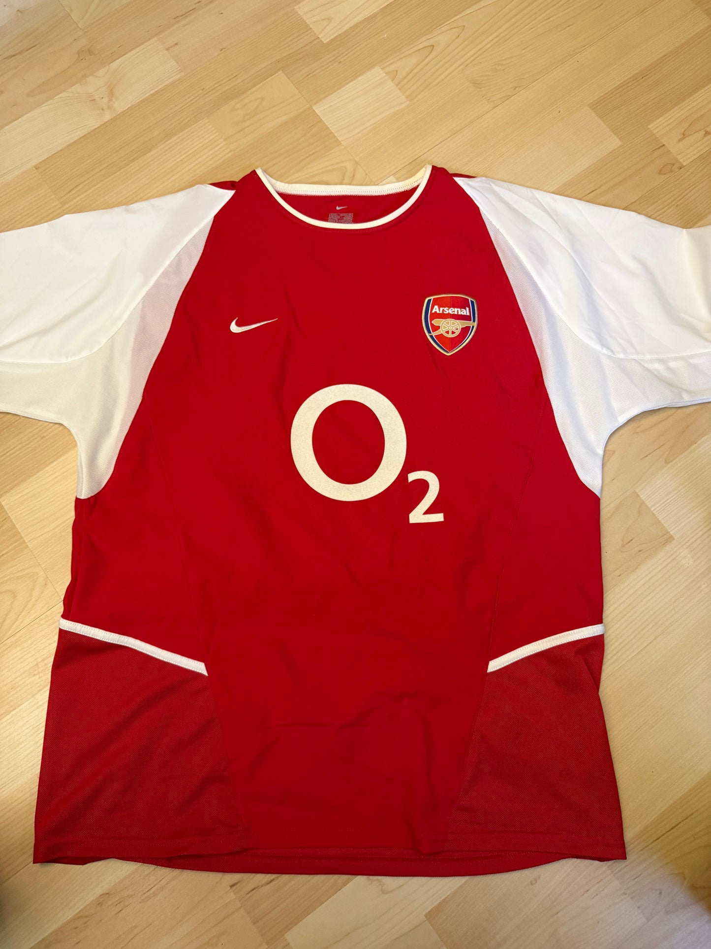 Arsenal 2002/2004 Home Shirt (#19 Gilberto) (L)