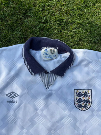 England 1990/1992 Home Shirt (L/XL)