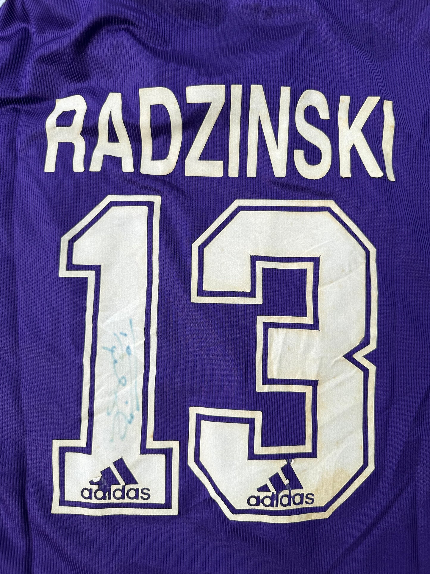 Anderlecht 1998/1999 Home Shirt (#13 Radzinski) (XXL)