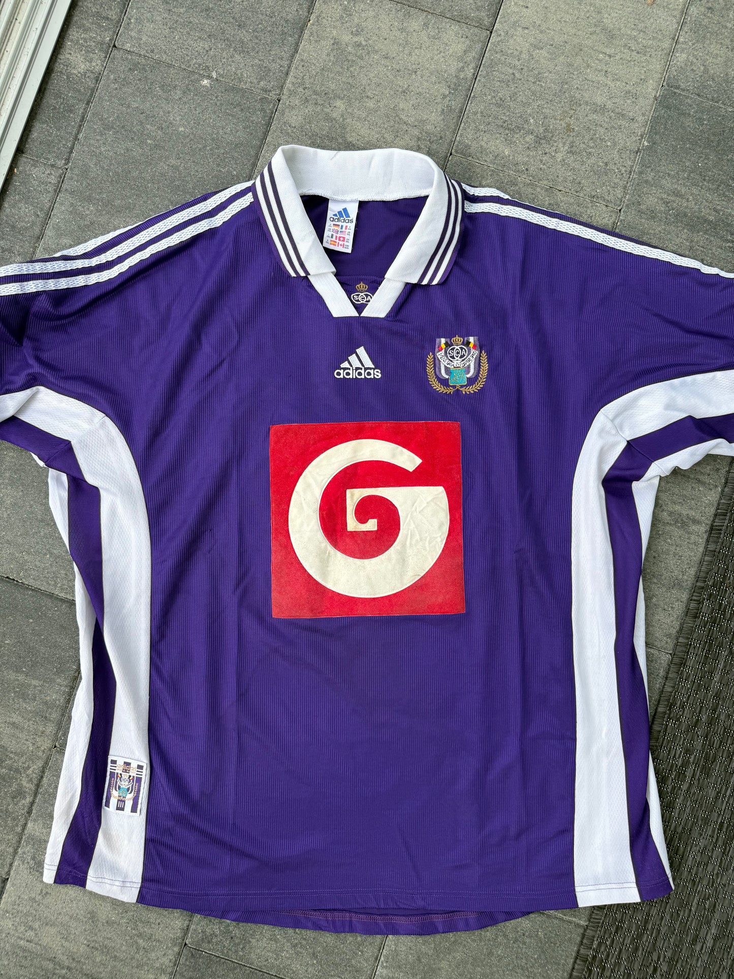 Anderlecht 1998/1999 Home Shirt (#13 Radzinski) (XXL)