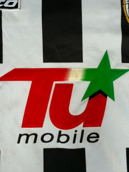 Juventus 2001/2002 Home UCL Shirt (#17 Trezeguet) (L)