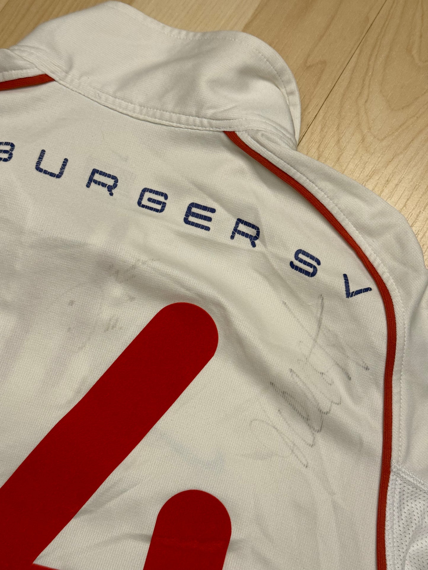 Hamburger SV 2001/2002 Home Shirt (#14 Barbarez) (S)