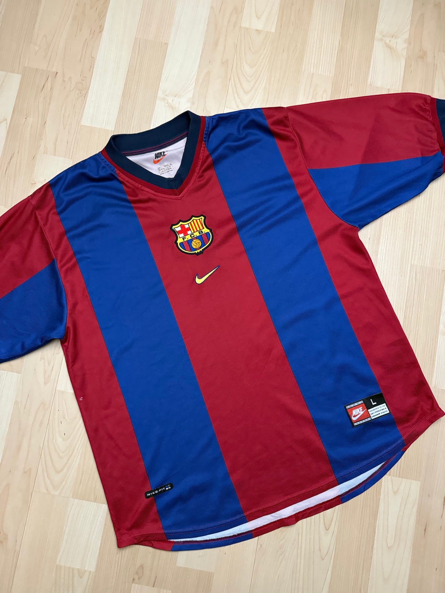 Barcelona 1999/2000 Home Shirt (L)
