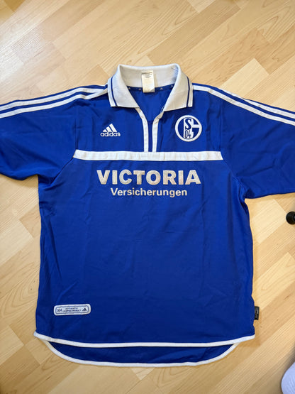 Schalke 04 2001/2002 Home Shirt (#26 Hanke) (L/XL)