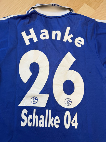 Schalke 04 2001/2002 Home Shirt (#26 Hanke) (L/XL)