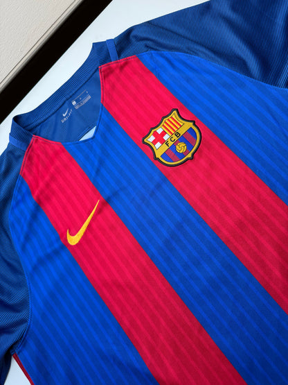 Barcelona 2015/2016 Home Shirt (#10 Messi) (L)