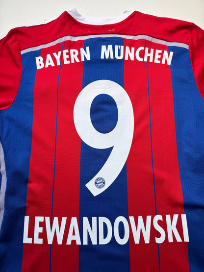 Bayern München 2014/2015 Home Shirt (#9 Lewandowski) (M)