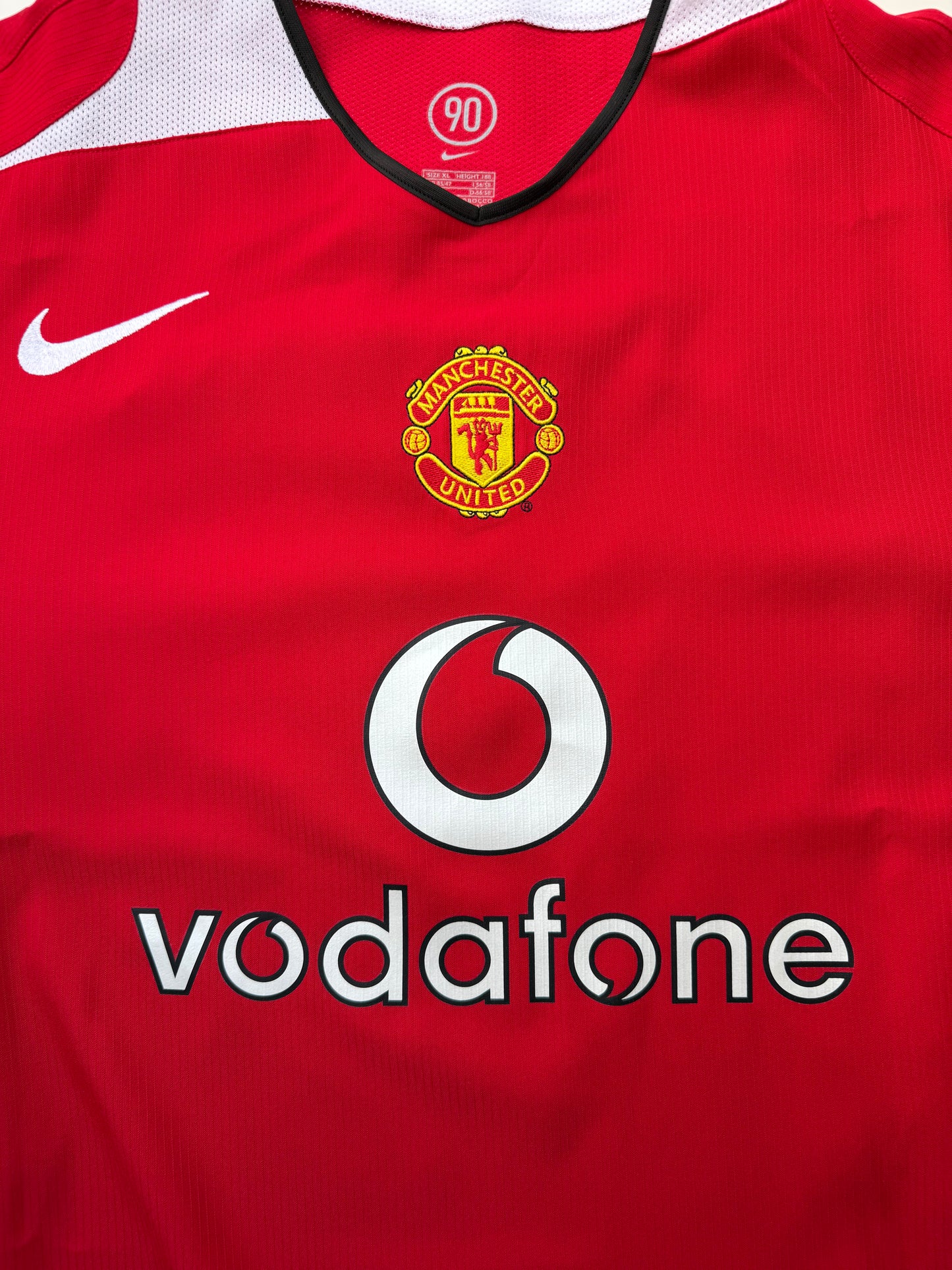 Manchester United 2004/2006 Home Shirt (XL)