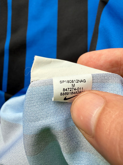 Inter Milan 2017/2018 Home Shirt (#25 Miranda) (M)