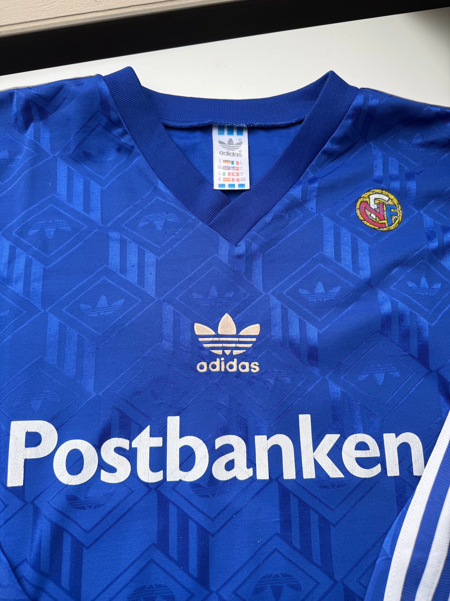 Norway 1992/1993 Training Worn Shirt (#19) (XL)