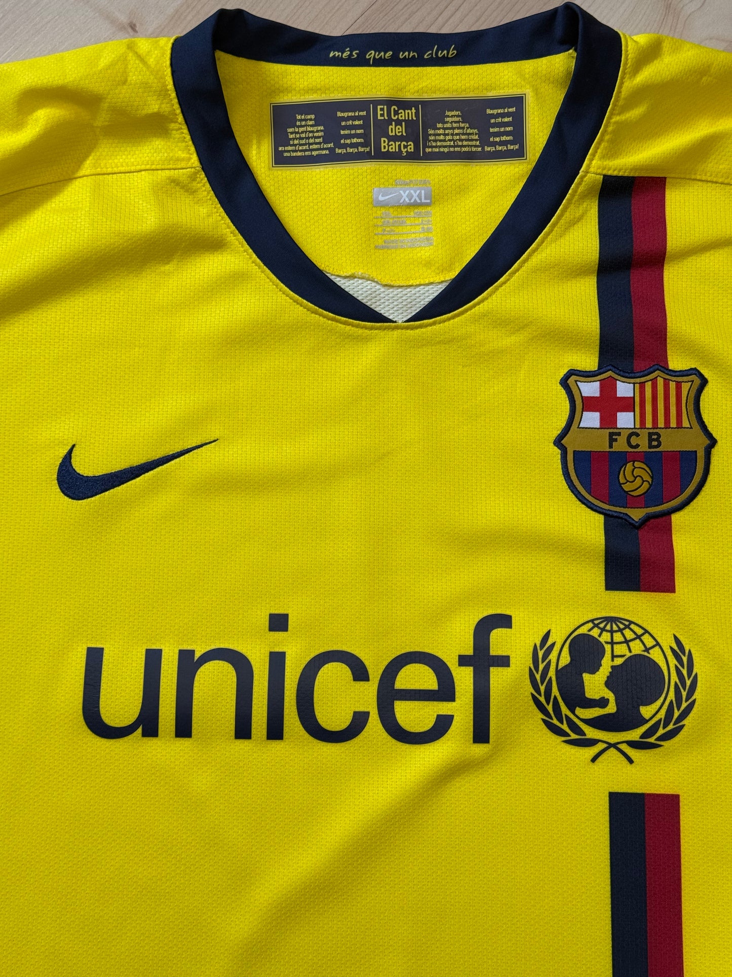 Barcelona 2008/2009 Away Shirt (XXL)