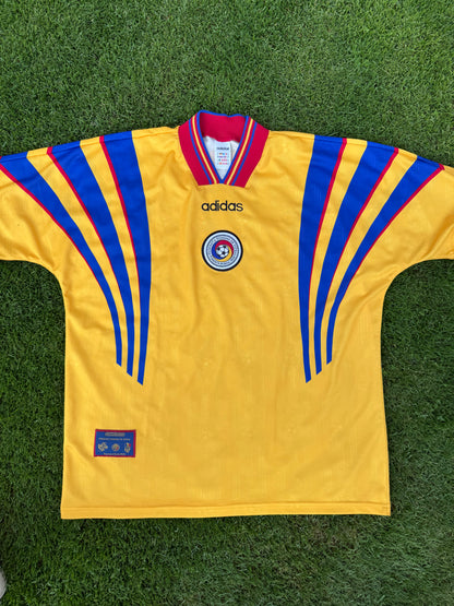 Romania 1996 Home Shirt (XL)