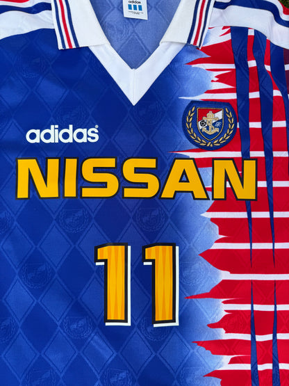 Yokohama Marinos 1994/1996 Home Shirt Longsleeve Rare (M/L)