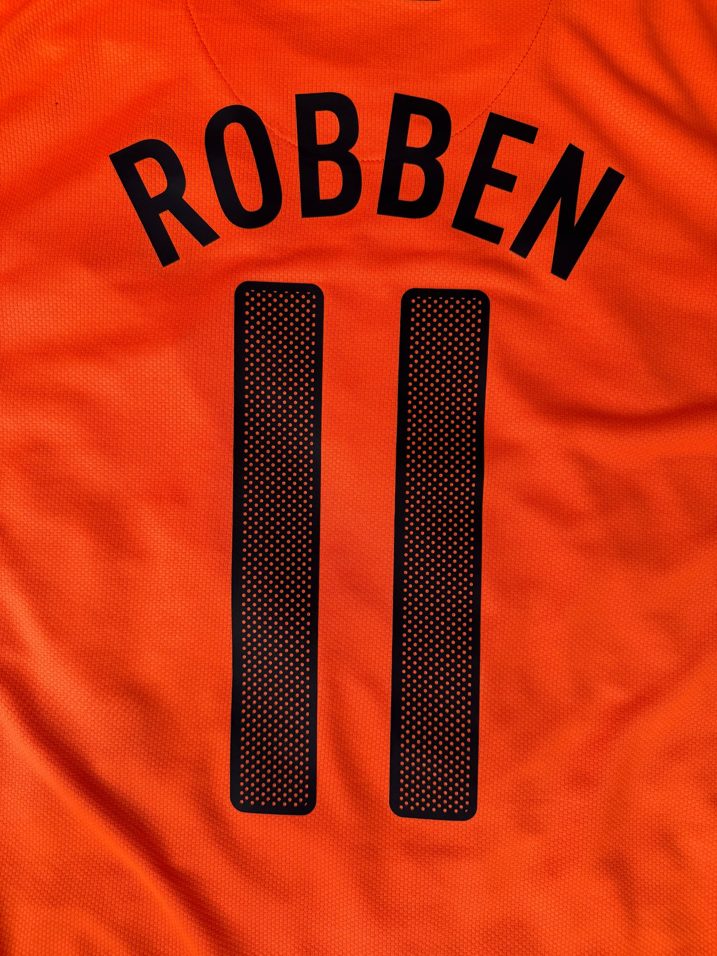 Netherlands 2010 Home Shirt (#11 Robben) (XL)