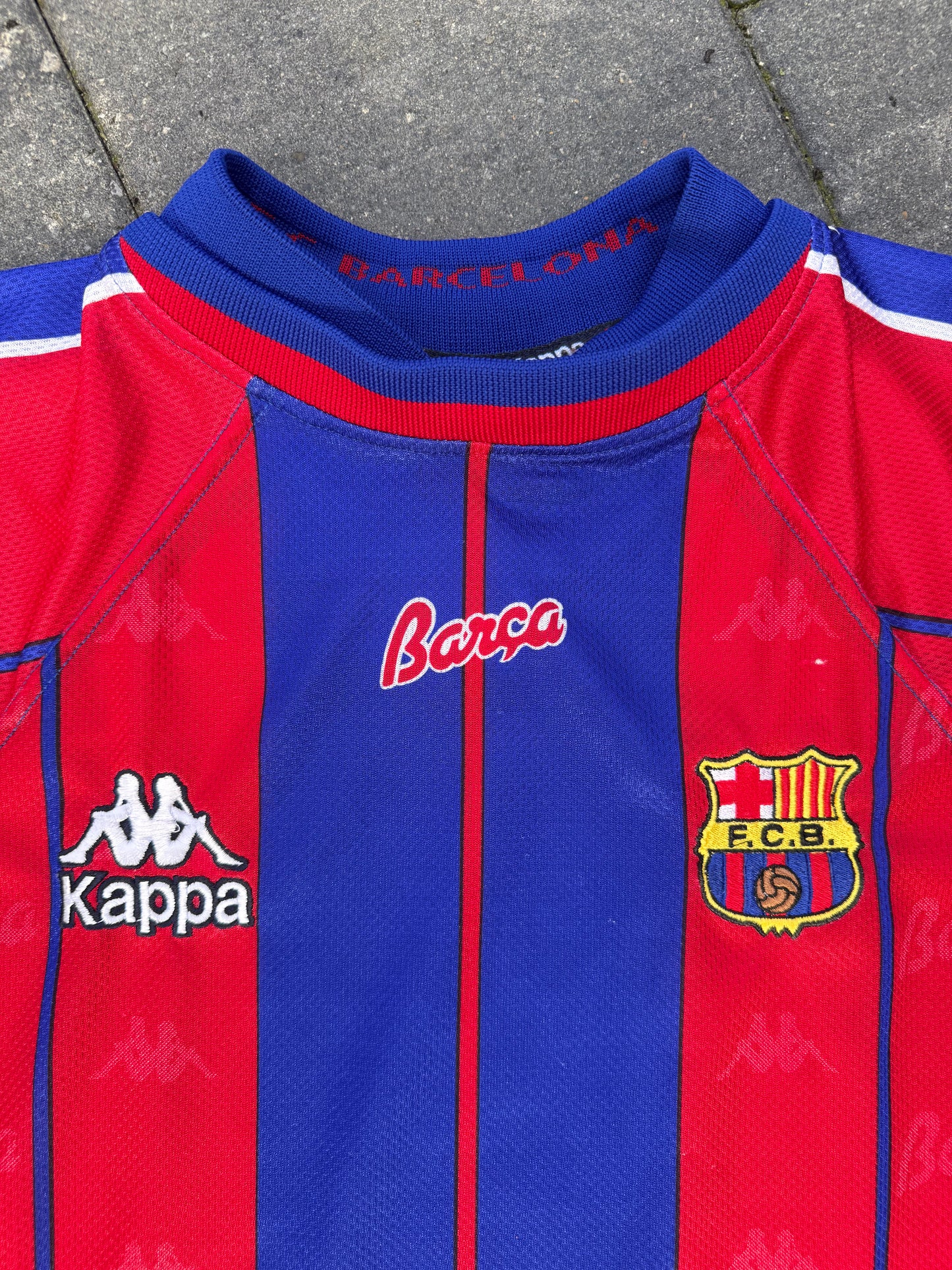Barcelona 1997/1998 Home Shirt (M)