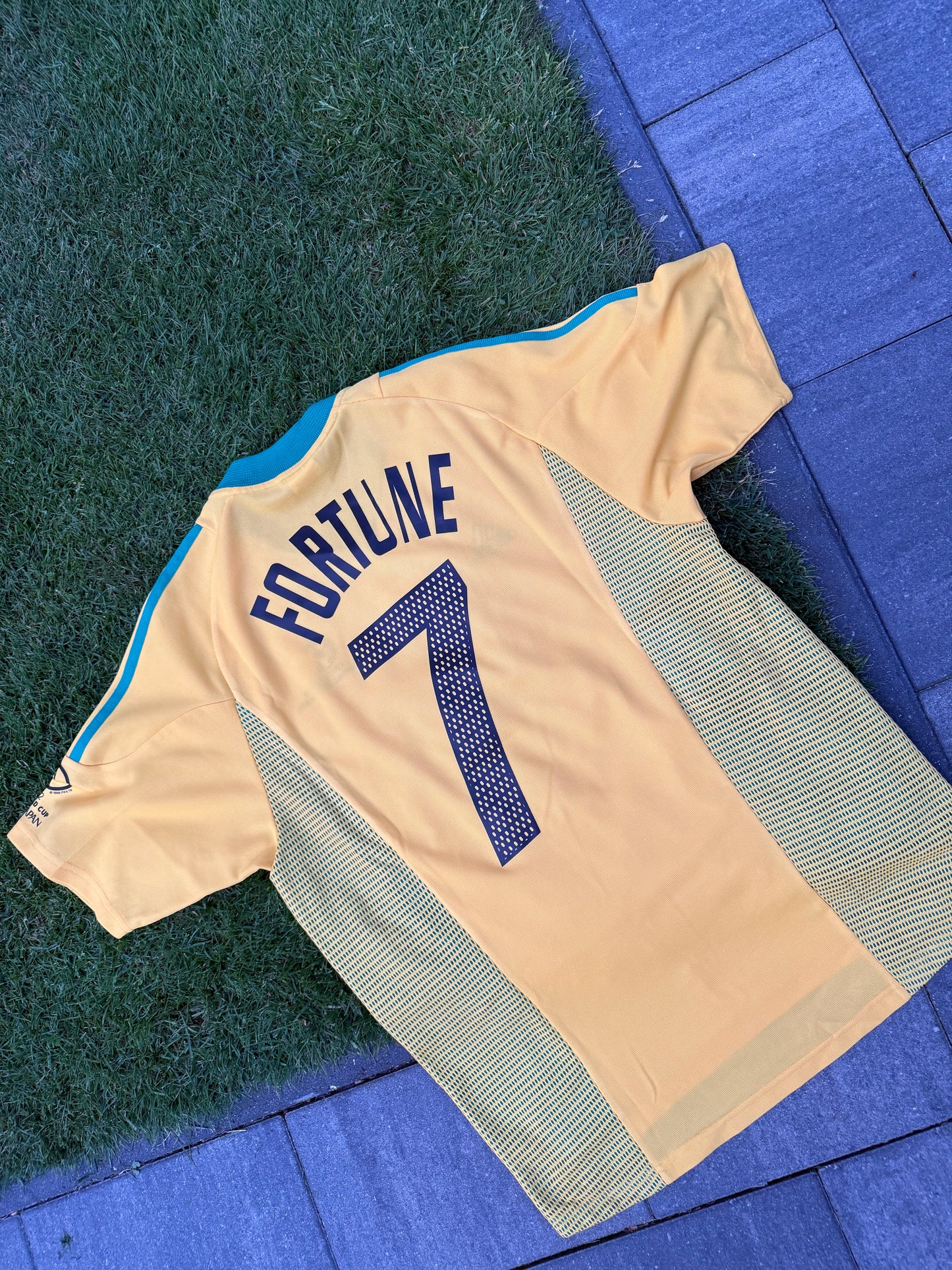 South Africa 2002 Home Shirt (#7 Fortune) (M)