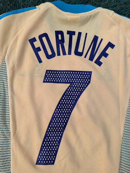 South Africa 2002 Home Shirt (#7 Fortune) (M)