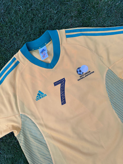 South Africa 2002 Home Shirt (#7 Fortune) (M)
