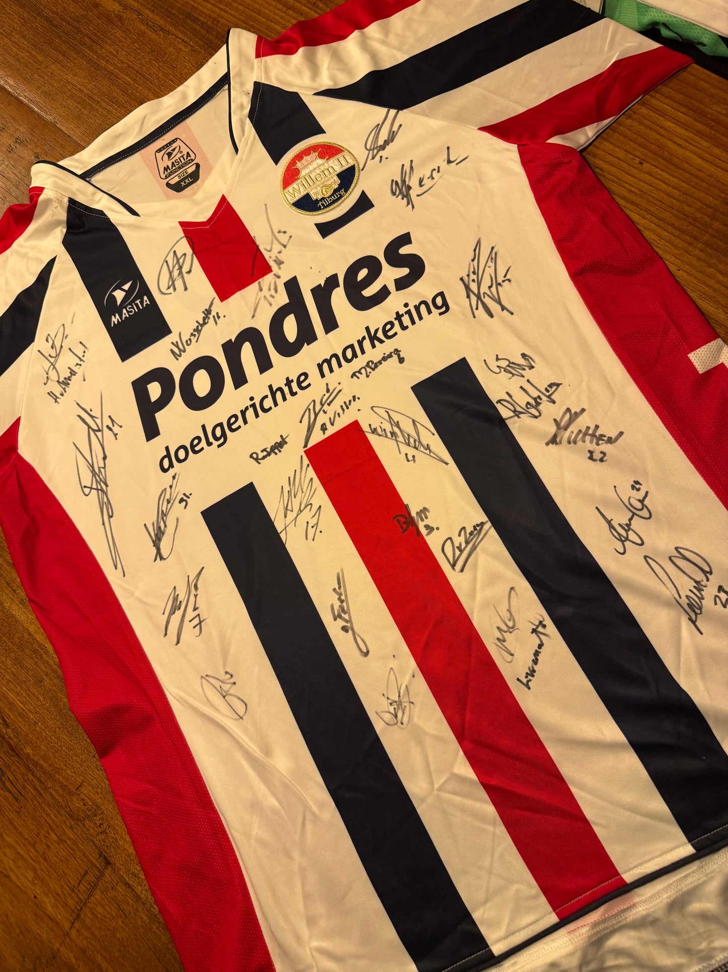 Willem 2 2010/2011 Home Shirt Signed By Squad