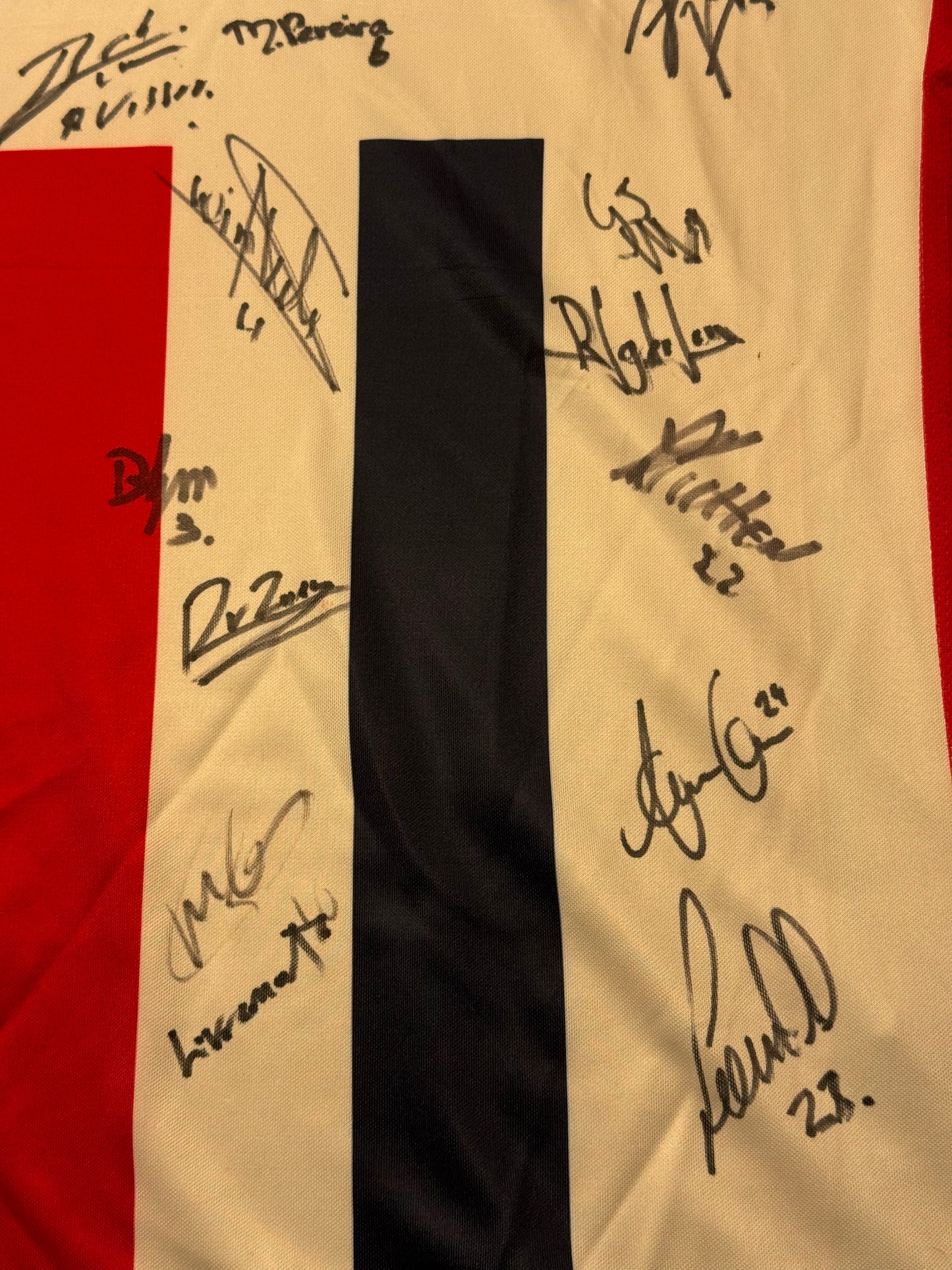Willem 2 2010/2011 Home Shirt Signed By Squad