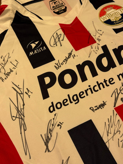 Willem 2 2010/2011 Home Shirt Signed By Squad