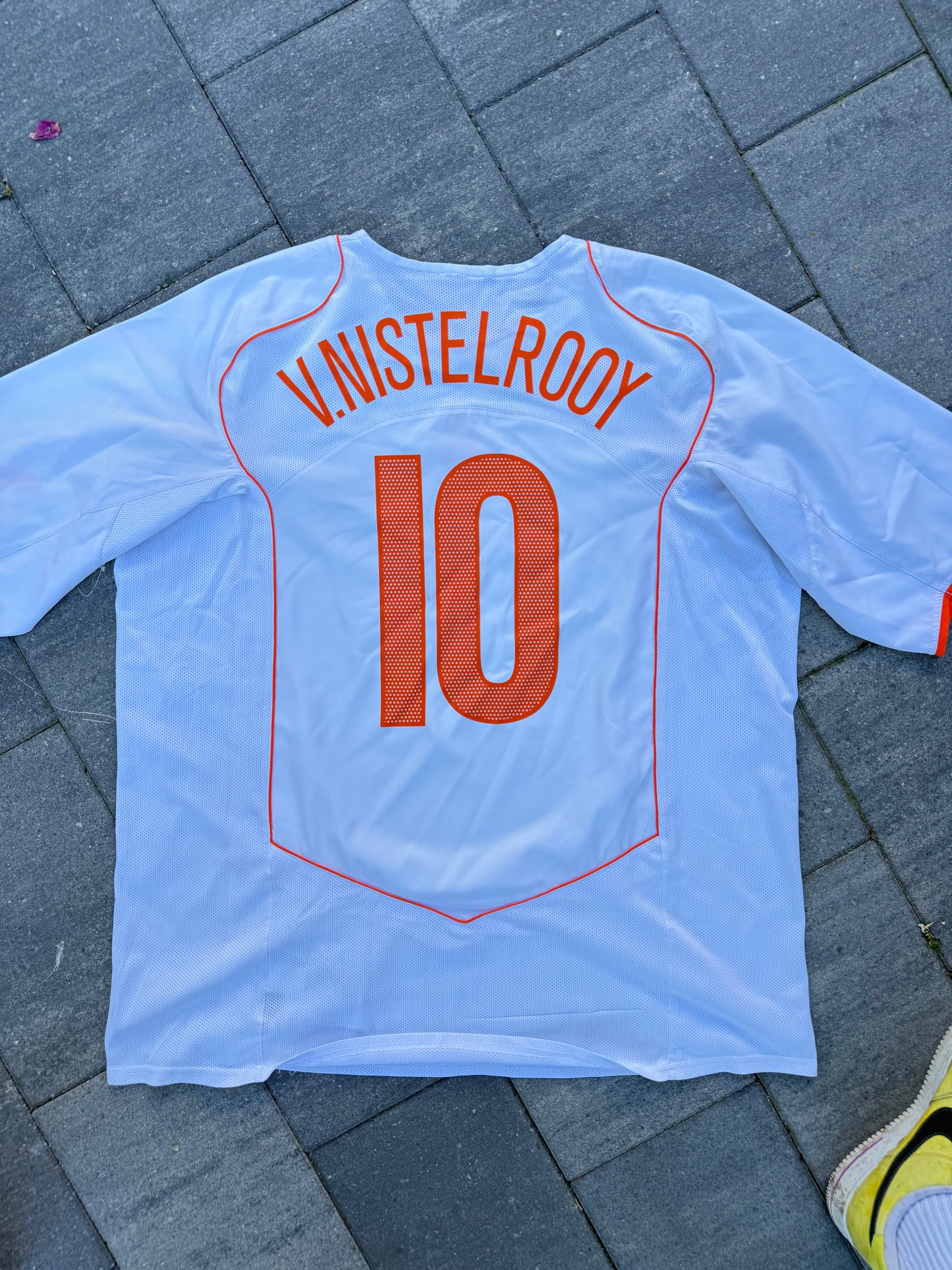 Netherlands 2004 Away Shirt (#10 Van Nistelrooy) (XXL)