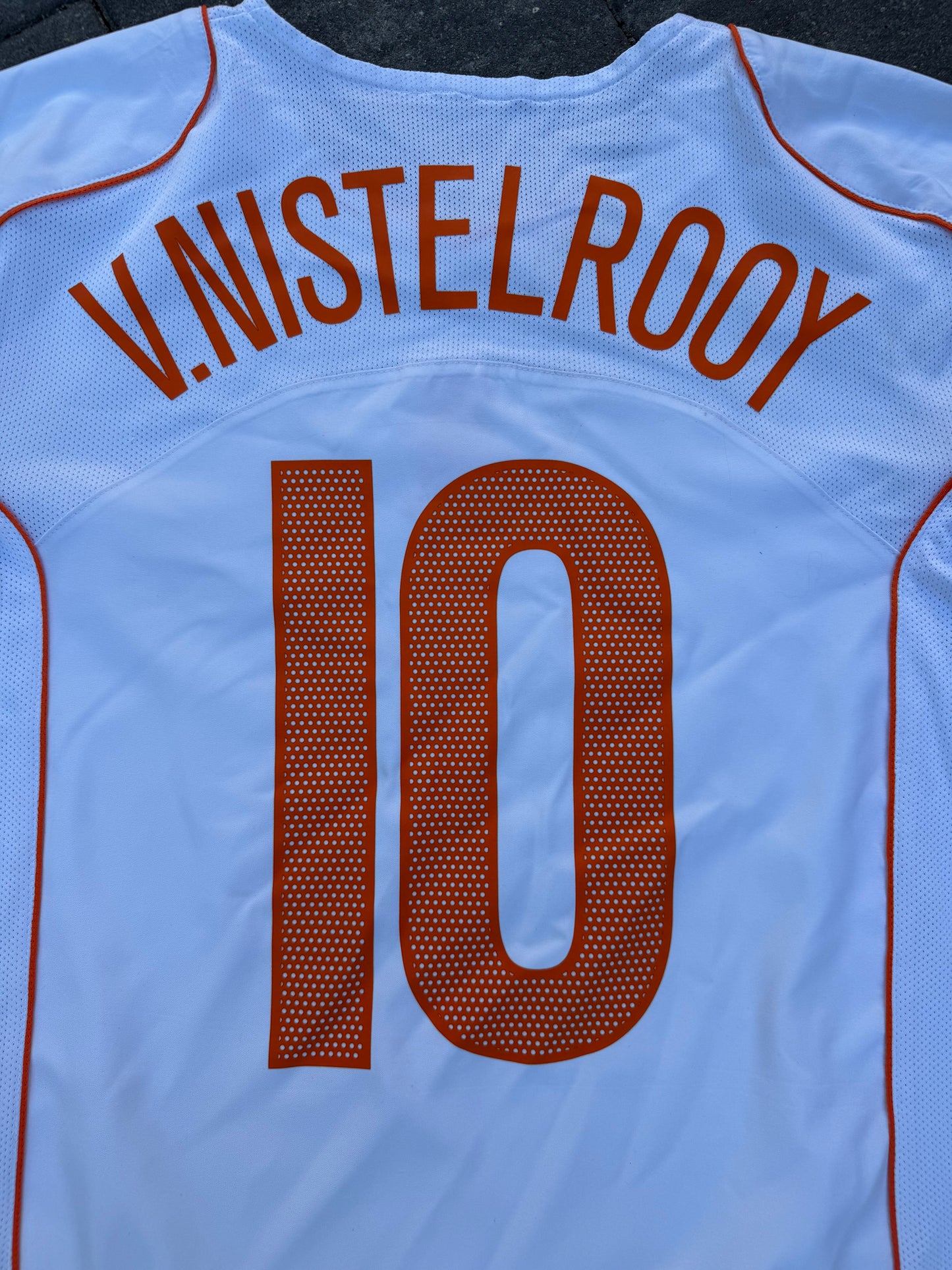 Netherlands 2004 Away Shirt (#10 Van Nistelrooy) (XXL)