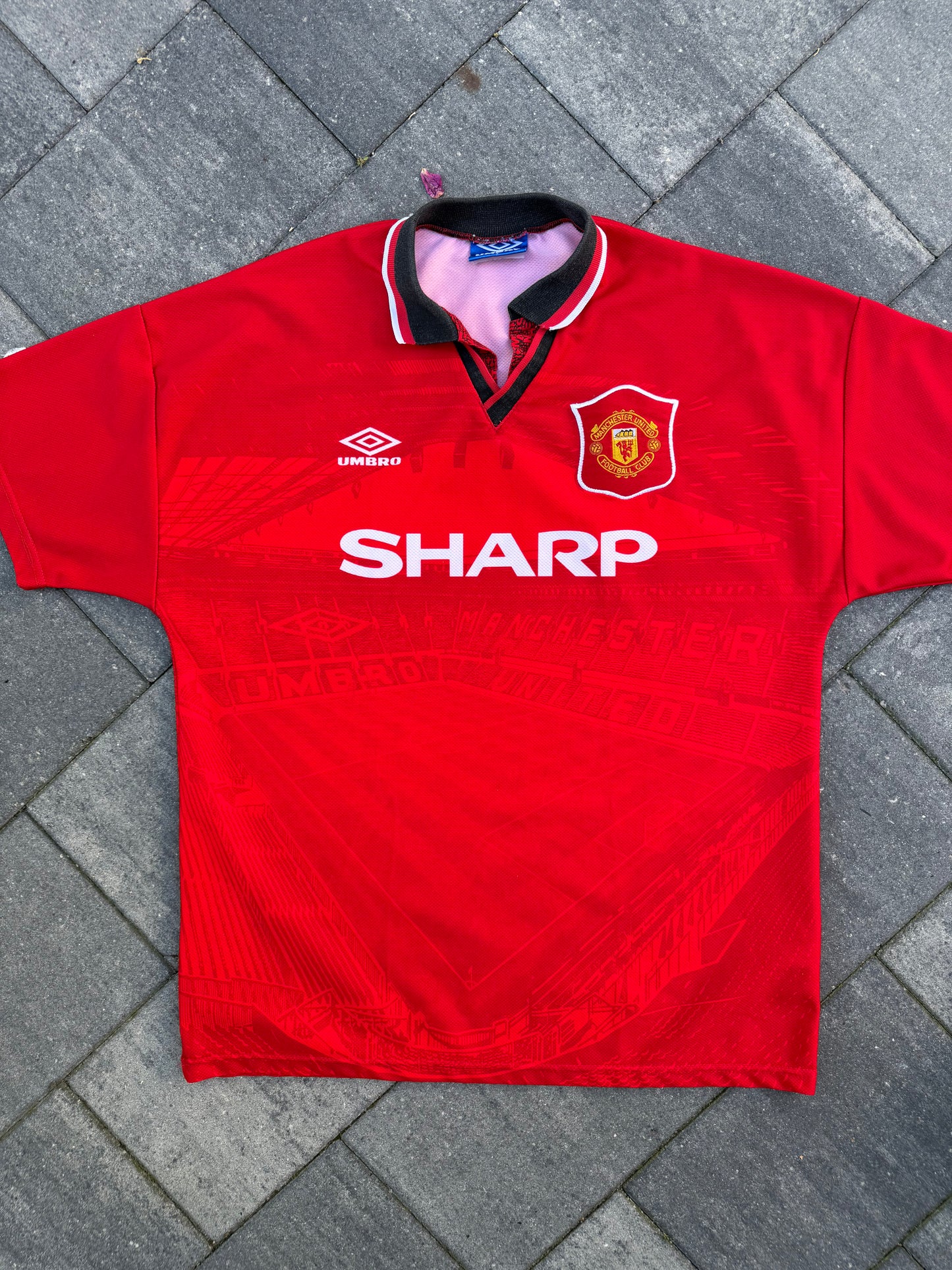 Manchester United 1995/1996 Home Shirt (L)