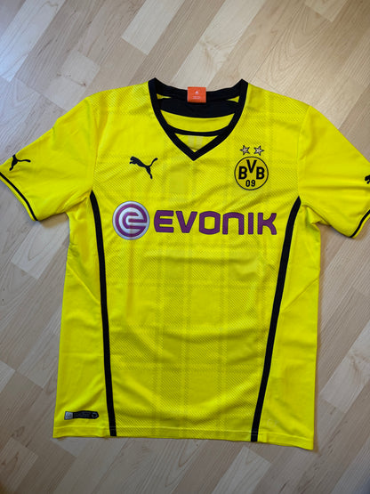 Dortmund 2013/2014 Home Shirt (#17 Aubameyang) (M)