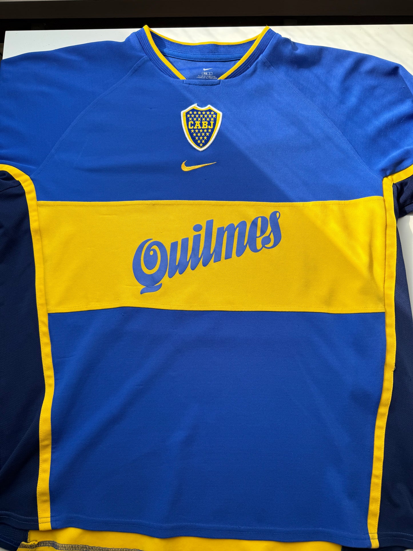 Boca Juniors 2001/2002 Home Shirt (L)