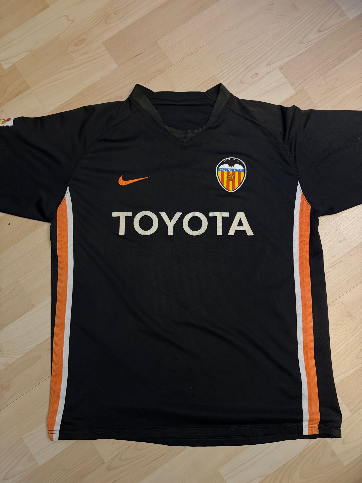 Valencia 2006/2007 Away Shirt (#21 Silva) (L)