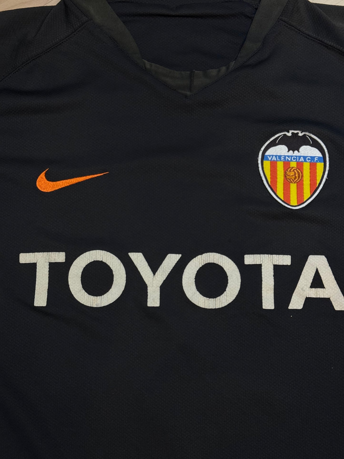 Valencia 2006/2007 Away Shirt (#21 Silva) (L)