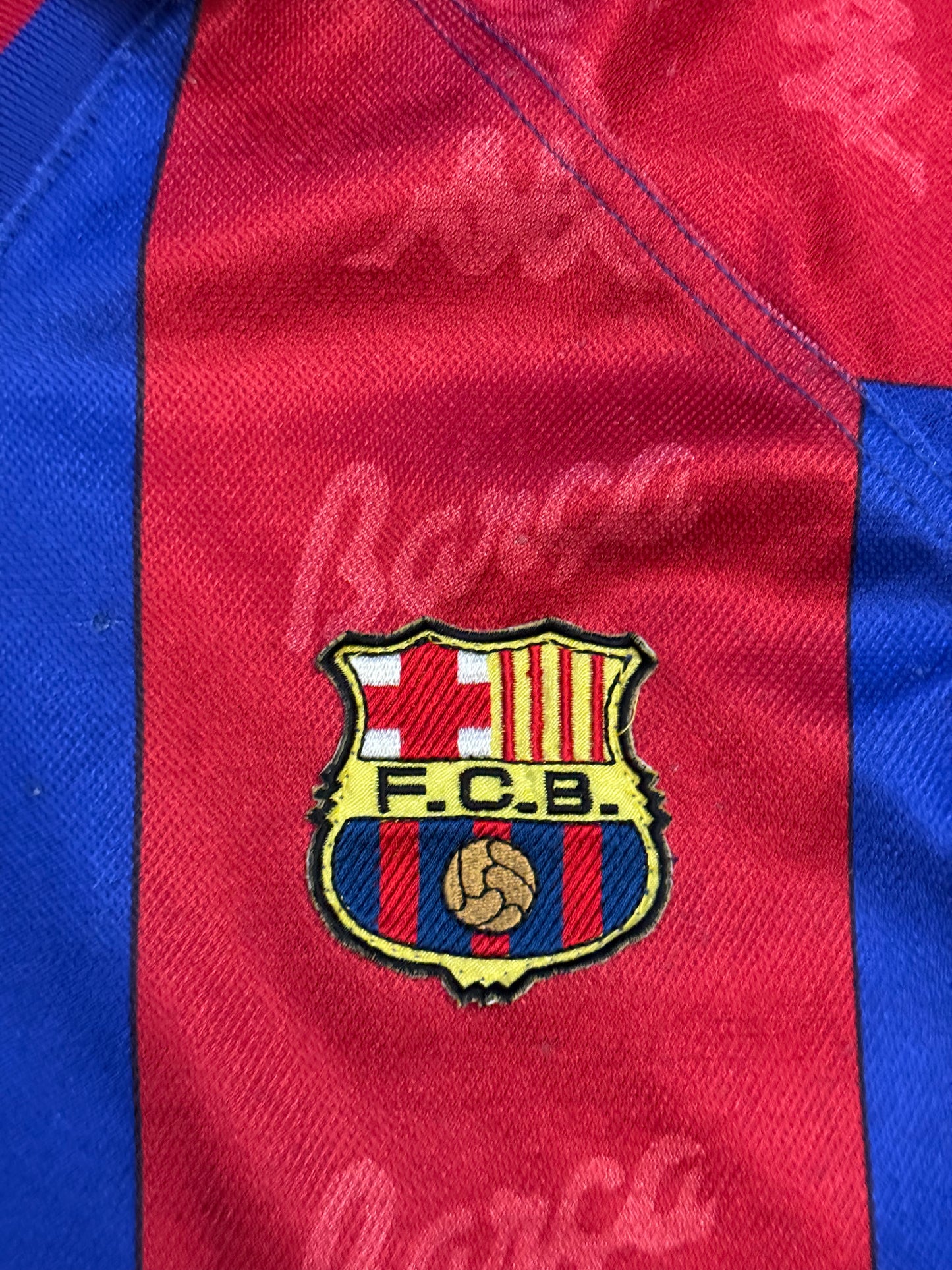 Barcelona 1995/1997 Home Shirt (M)