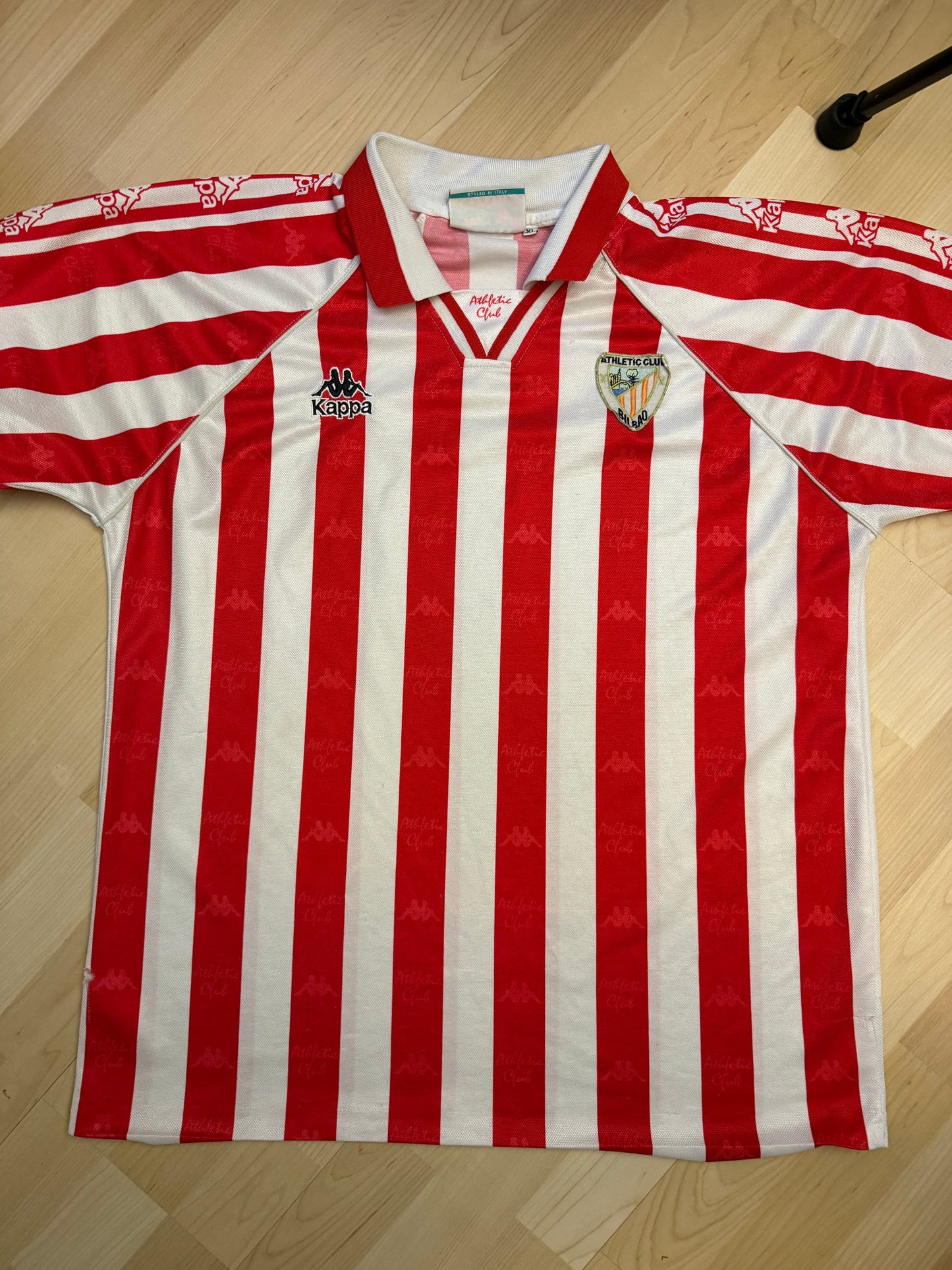 Atletic Bilbao 1995/1997 Home Shirt (XL) (Hole)