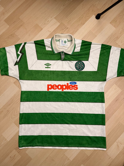 Celtic 1991/1992 Home Shirt (XL)