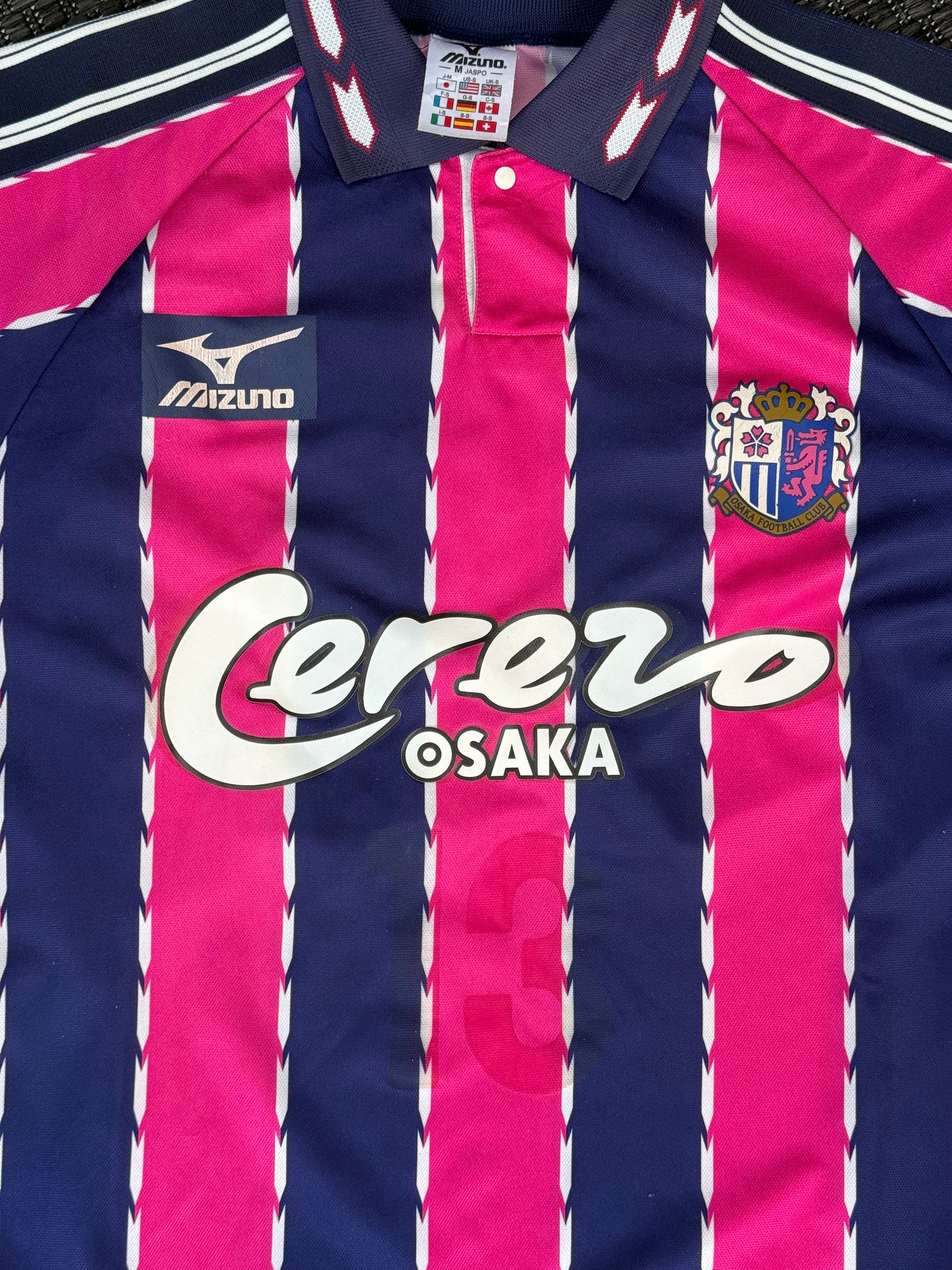 Cerzo Osaka 1997/1998 Home Shirt (S/M)