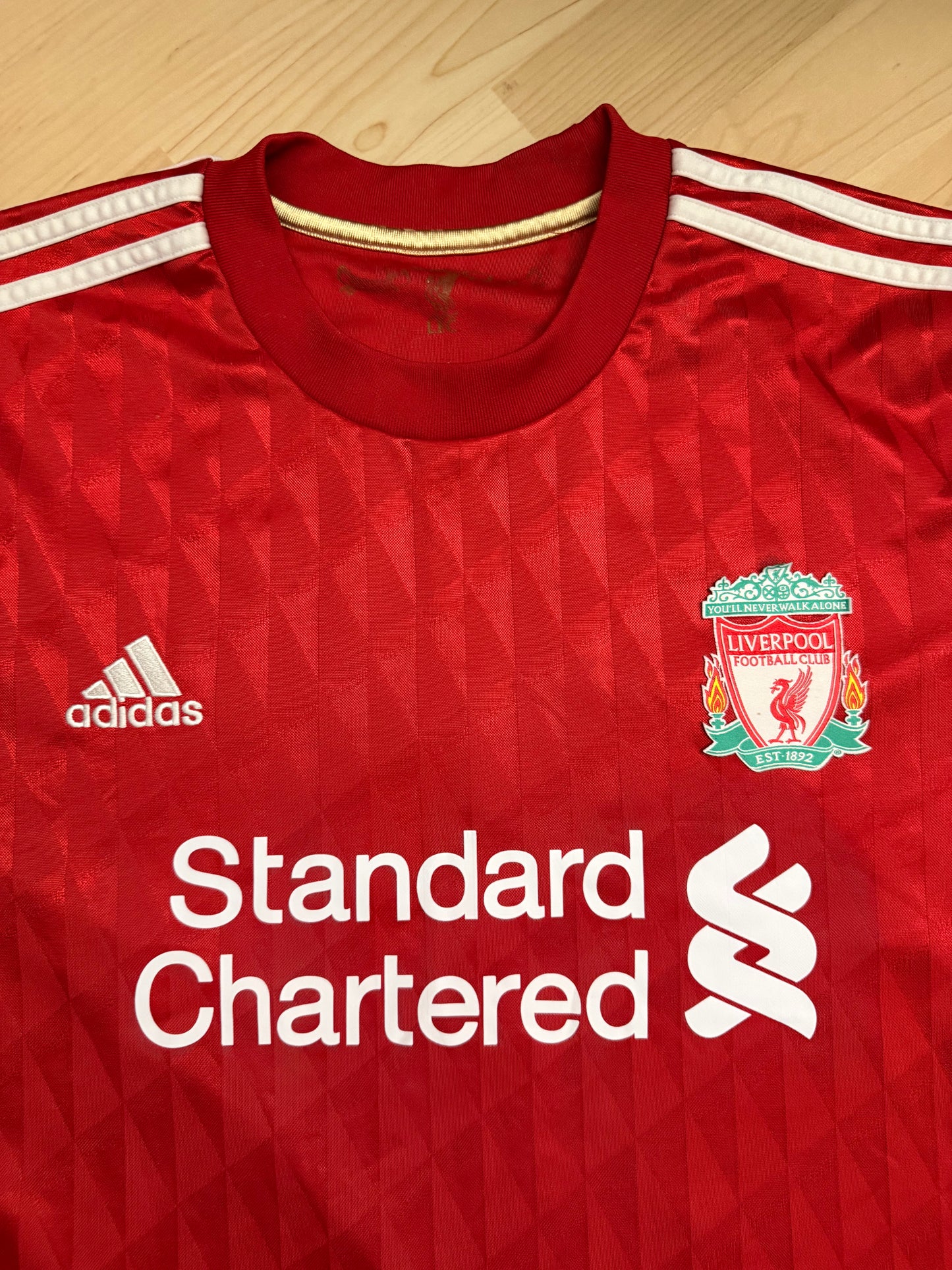 Liverpool 2011/2012 Home Shirt (#7 Suarez) (L)
