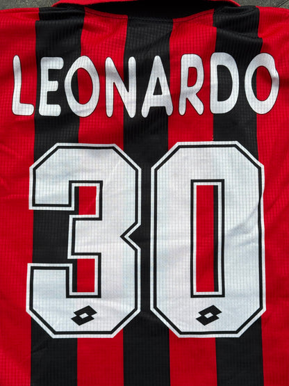 AC Milan 1997/1998 Home Shirt (#30 Leonardo) (L)