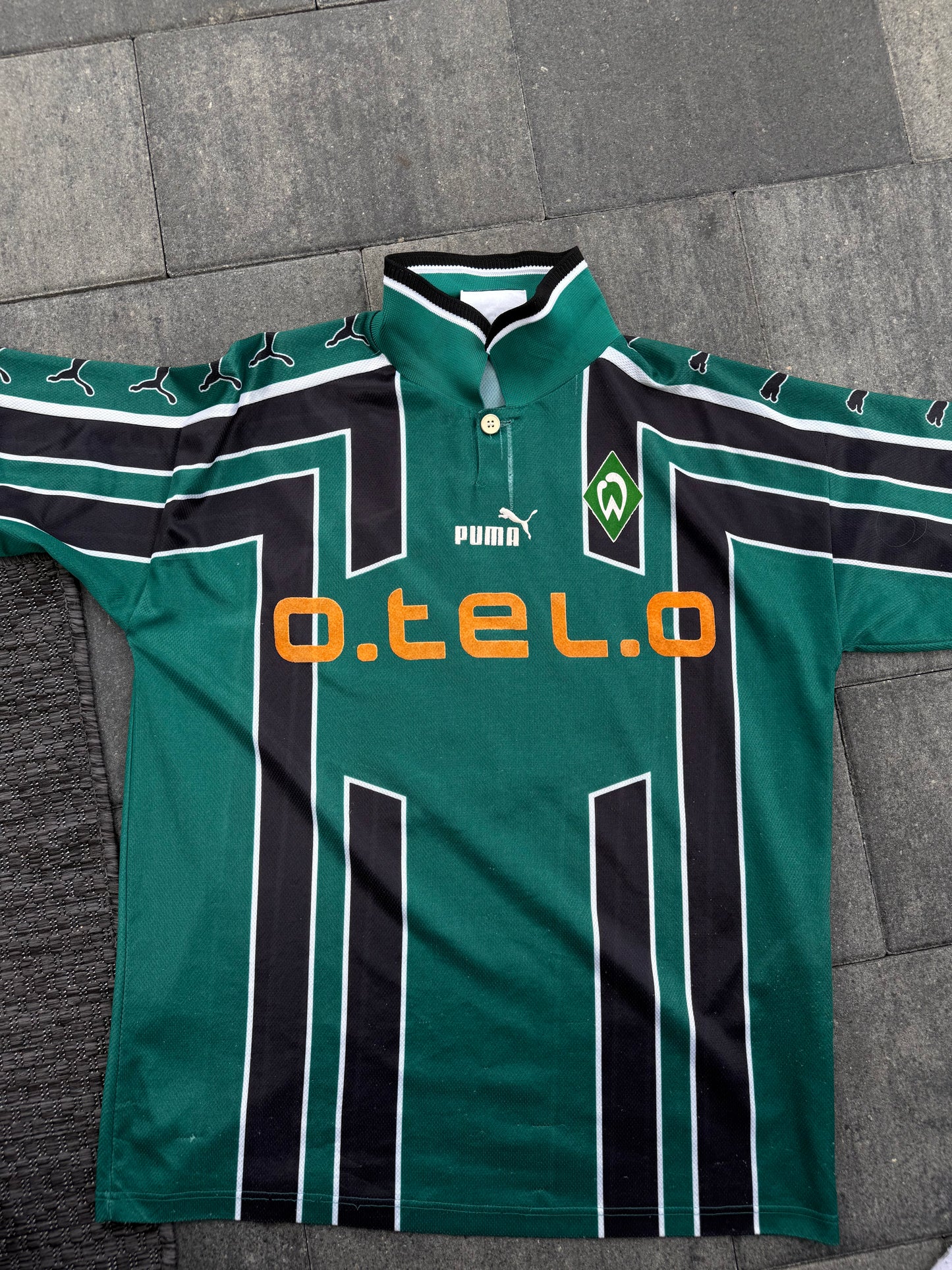 Werder Bremen 1999/2000 Home Shirt (#3 Wicky) (S) 6/10