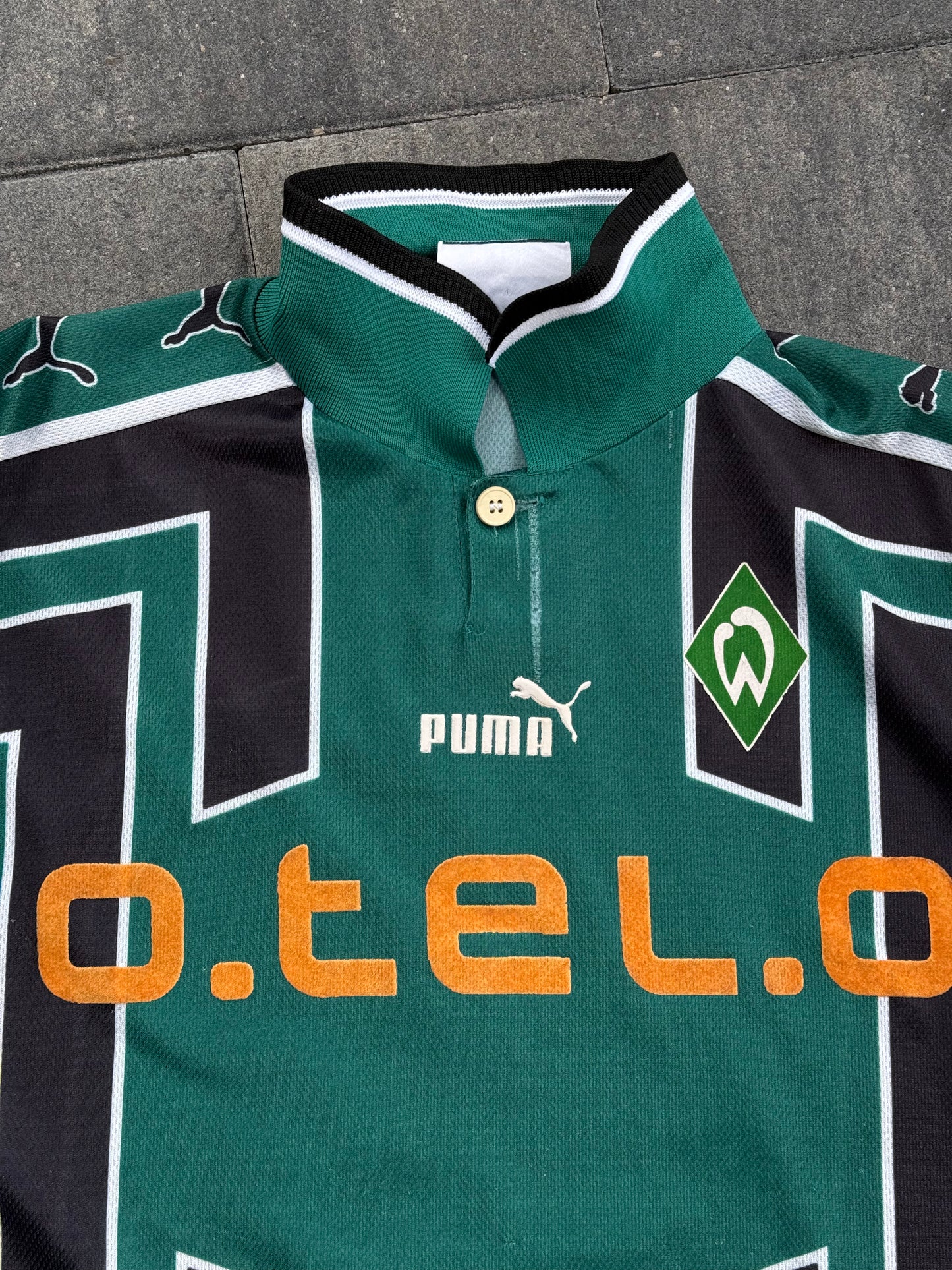 Werder Bremen 1999/2000 Home Shirt (#3 Wicky) (S) 6/10