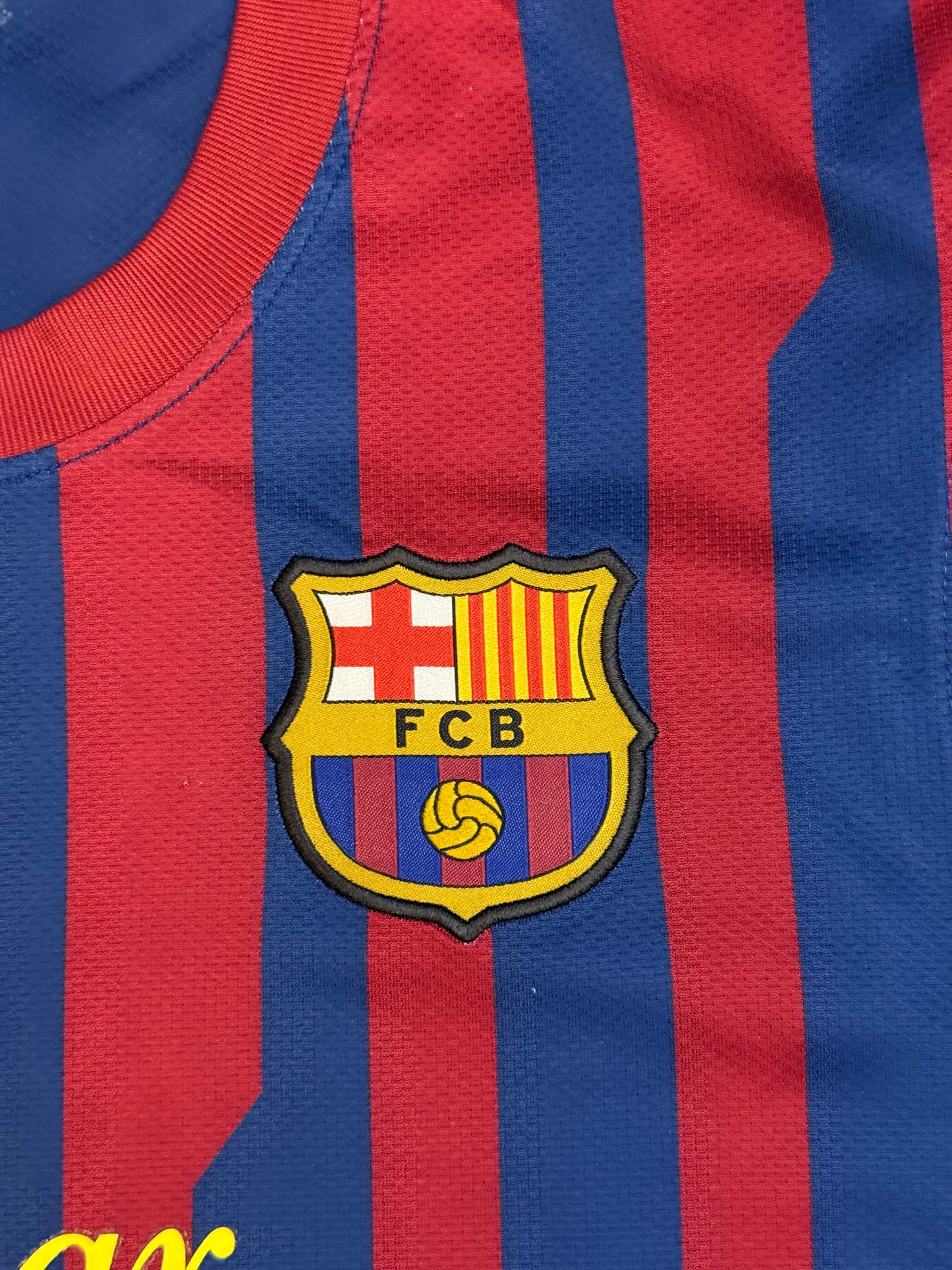 FC Barcelona 2010/2011 Home Shirt Longsleeve (#10 Messi) (M)