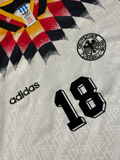 Germany 1994 Home Shirt (#18 Klinsmann) (M)
