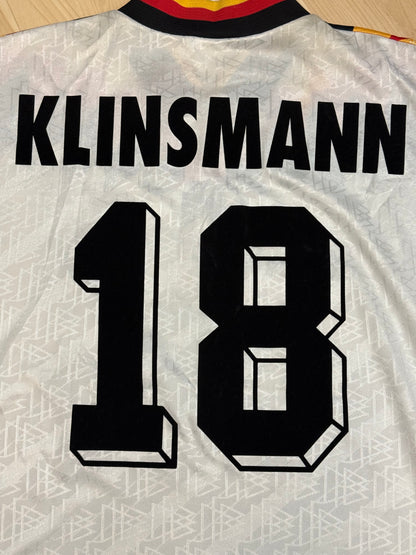Germany 1994 Home Shirt (#18 Klinsmann) (M)
