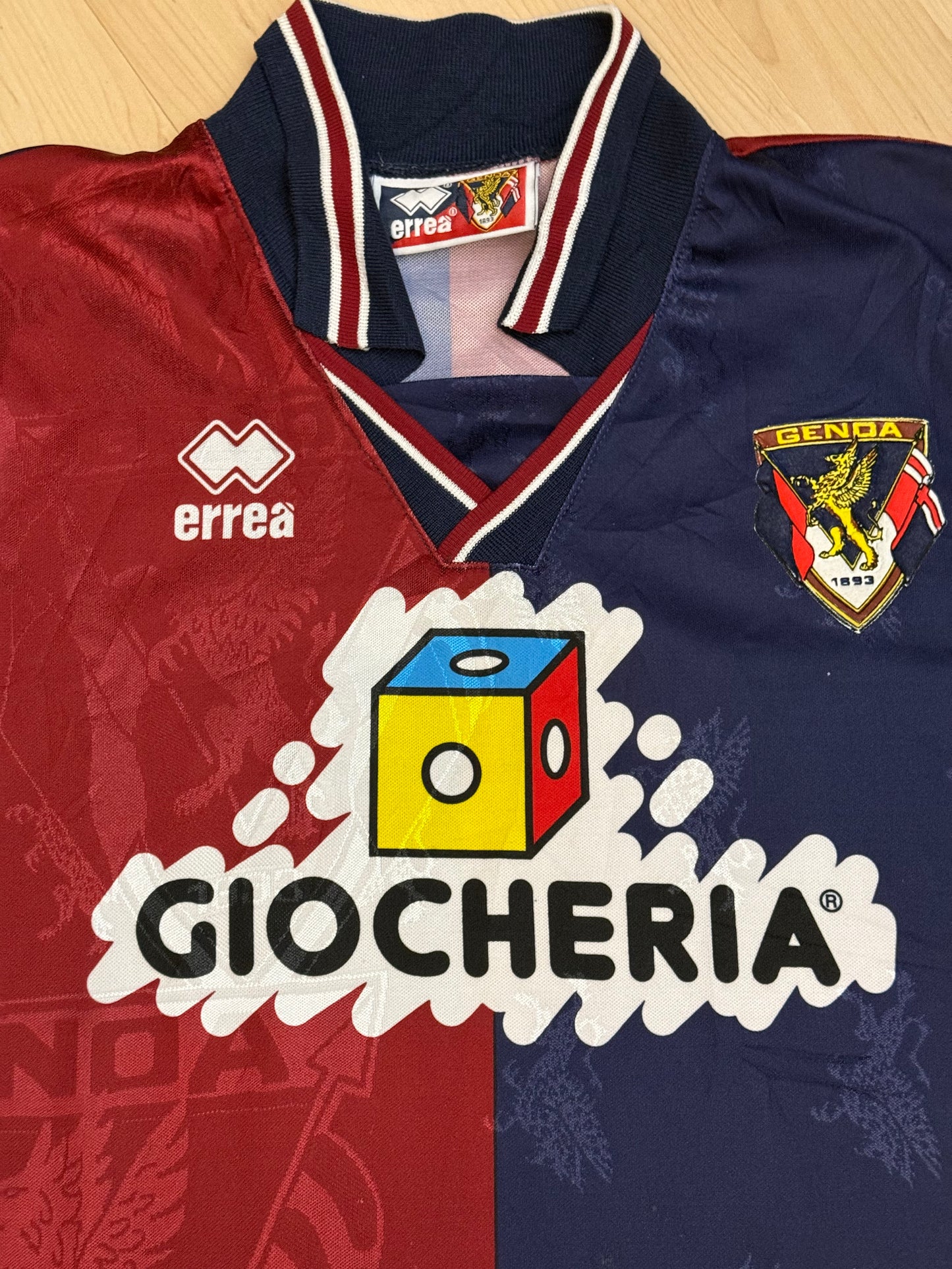 Genua 1995/1996 Home Shirt (L)