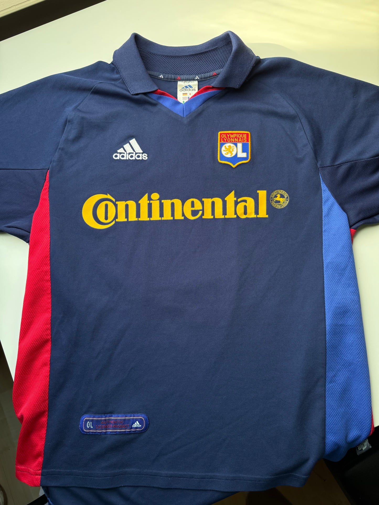 Lyon 2001/2002 Away Shirt (#3 Edmilson) (M)